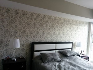 wallpaper installer, toronto house painting, wallpaper installation, wallpaper hanging, CAM Painters