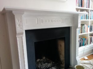 Trim on Fireplace: Toronto Home Painting - House Painters, CAM Painters