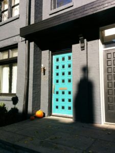 Front door, Toronto House painting, exterior painting