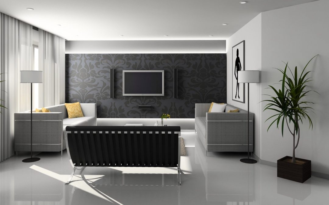 Wallpapered Walls and Flat Screen TV’s – Which do you install first?